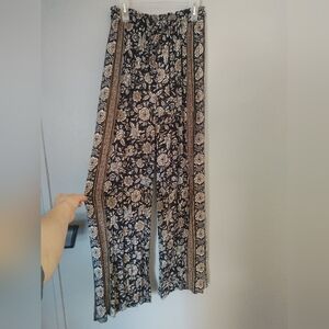AE Floral Palazzo Pants